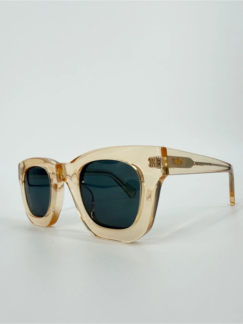 STRATA Roadcage Clear Acetate Sunglasses